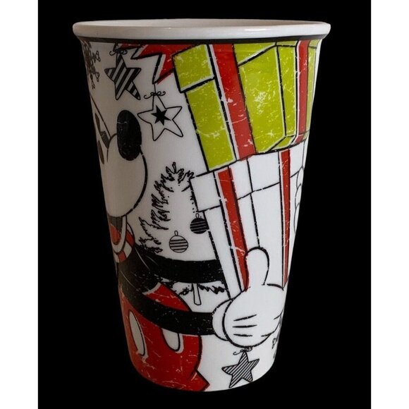 Disney Mickey Mouse Mug Cup Tumbler Christmas Magic is Everywhere - Picture 8 of 13